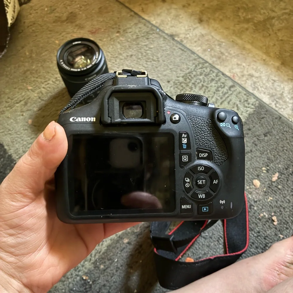Canon EOS Rebel T7 Digital Camera - Black
